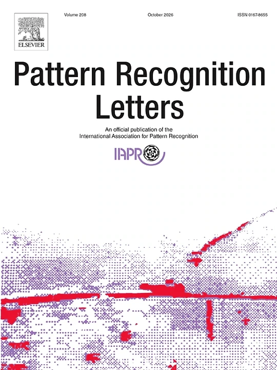 PATTERN RECOGNITION LETTERS 期刊封面