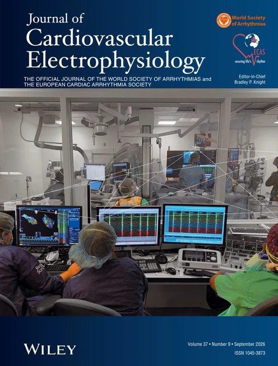 JOURNAL OF CARDIOVASCULAR ELECTROPHYSIOLOGY journal cover