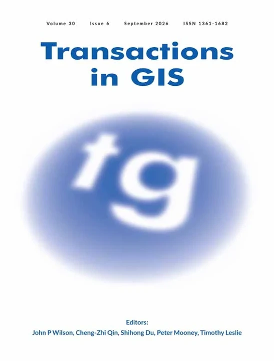 Transactions in GIS 期刊封面