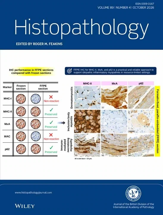 HISTOPATHOLOGY journal cover
