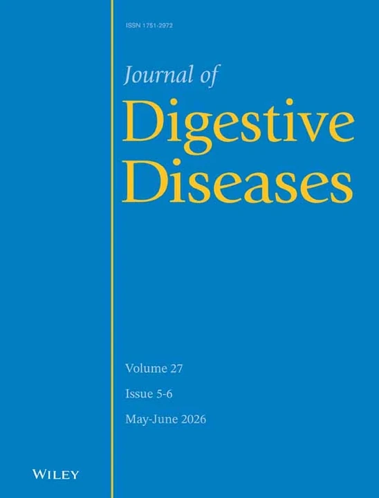 Journal of Digestive Diseases 期刊封面