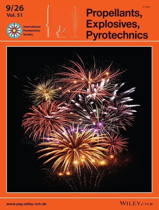 PROPELLANTS EXPLOSIVES PYROTECHNICS journal cover