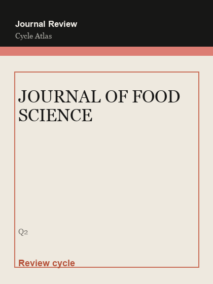 JOURNAL OF FOOD SCIENCE 临时占位封面