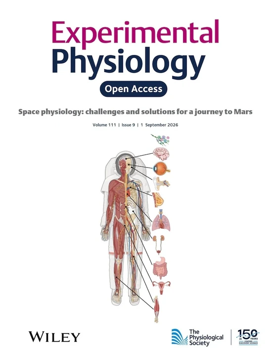 EXPERIMENTAL PHYSIOLOGY journal cover