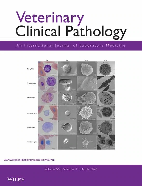 VETERINARY CLINICAL PATHOLOGY 期刊封面