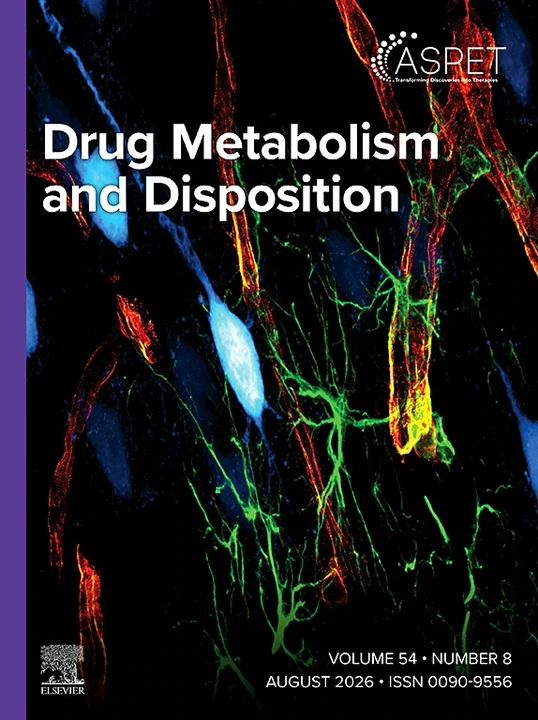 DRUG METABOLISM AND DISPOSITION journal cover