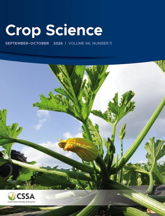 CROP SCIENCE journal cover