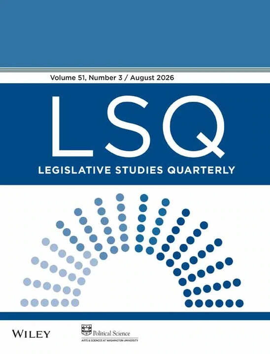 LEGISLATIVE STUDIES QUARTERLY journal cover