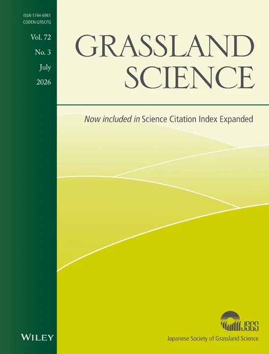 GRASSLAND SCIENCE 期刊封面