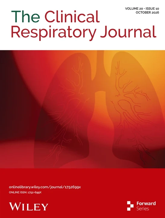 Clinical Respiratory Journal journal cover