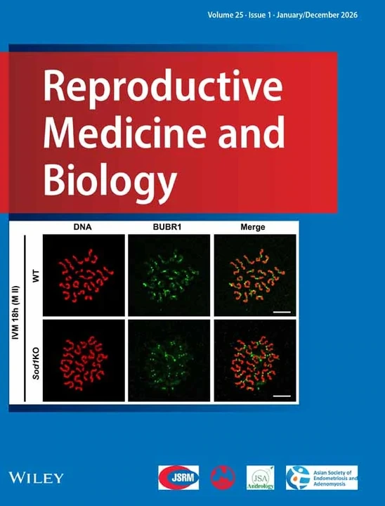 Reproductive Medicine and Biology 期刊封面