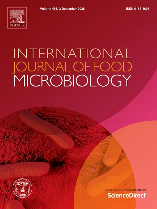 INTERNATIONAL JOURNAL OF FOOD MICROBIOLOGY journal cover