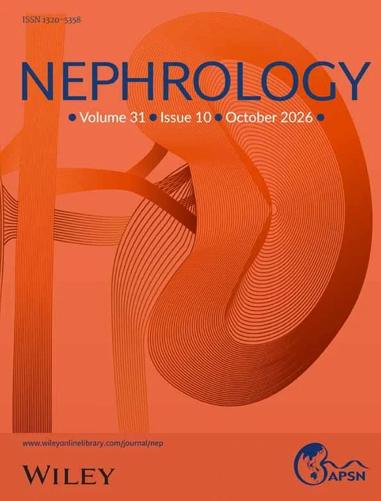 NEPHROLOGY journal cover