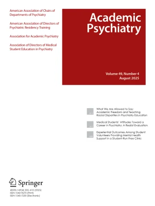 ACADEMIC PSYCHIATRY journal cover