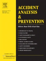 ACCIDENT ANALYSIS AND PREVENTION journal cover