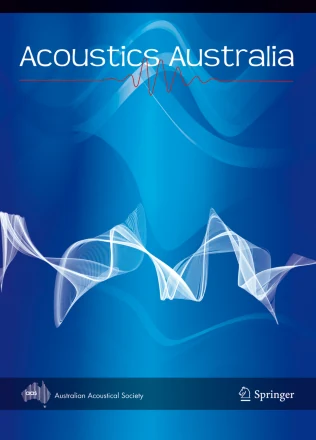Acoustics Australia 期刊封面