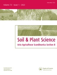 ACTA AGRICULTURAE SCANDINAVICA SECTION B-SOIL AND PLANT SCIENCE journal cover