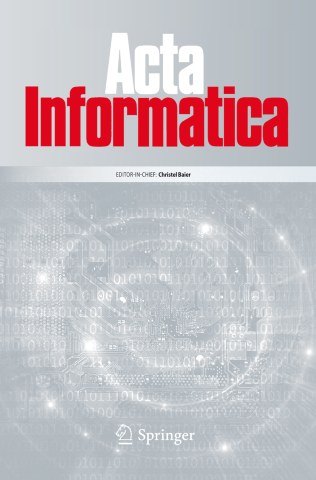 ACTA INFORMATICA 期刊封面