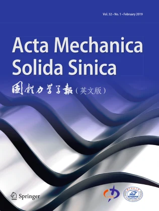 ACTA MECHANICA SOLIDA SINICA journal cover