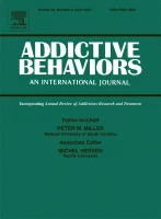 ADDICTIVE BEHAVIORS journal cover