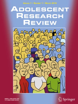Adolescent Research Review journal cover