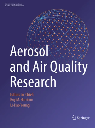 Aerosol and Air Quality Research 期刊封面