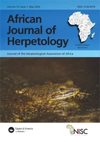 AFRICAN JOURNAL OF HERPETOLOGY journal cover