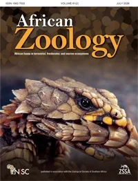 AFRICAN ZOOLOGY journal cover