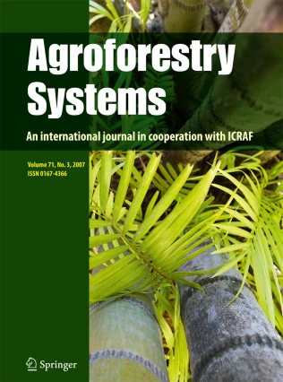 AGROFORESTRY SYSTEMS 期刊封面