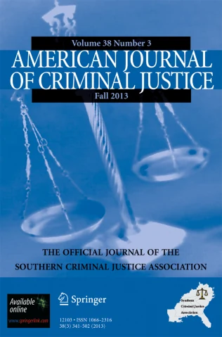 American Journal of Criminal Justice journal cover