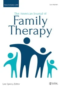 AMERICAN JOURNAL OF FAMILY THERAPY journal cover