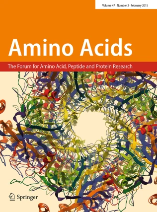 AMINO ACIDS journal cover