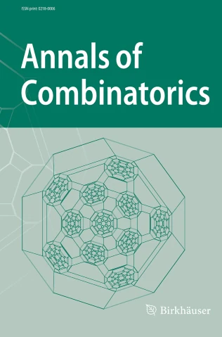 Annals of Combinatorics 期刊封面