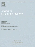 ANNALS OF NUCLEAR ENERGY 期刊封面