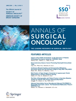 ANNALS OF SURGICAL ONCOLOGY journal cover