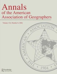 Annals of the American Association of Geographers 期刊封面