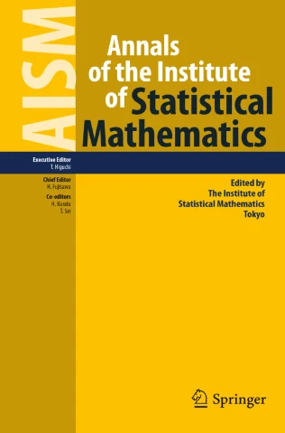 ANNALS OF THE INSTITUTE OF STATISTICAL MATHEMATICS 期刊封面