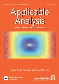 APPLICABLE ANALYSIS journal cover