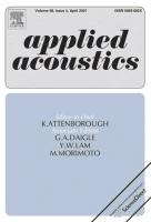 APPLIED ACOUSTICS 期刊封面