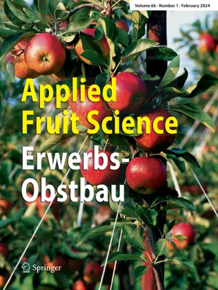 Applied Fruit Science journal cover