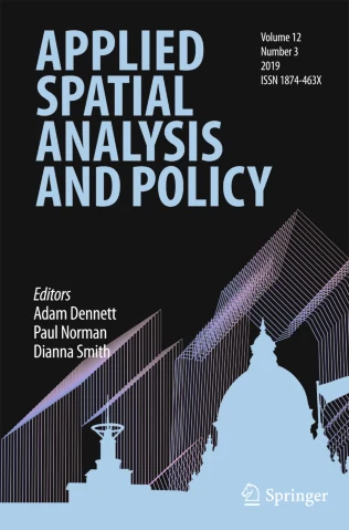 Applied Spatial Analysis and Policy journal cover