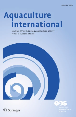 AQUACULTURE INTERNATIONAL 期刊封面