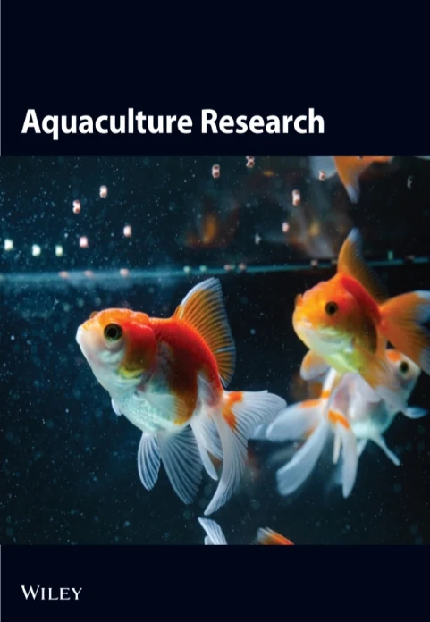 AQUACULTURE RESEARCH 期刊封面