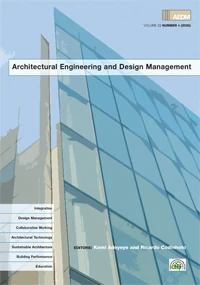 Architectural Engineering and Design Management journal cover