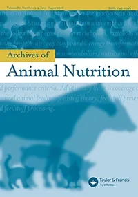 ARCHIVES OF ANIMAL NUTRITION 期刊封面
