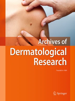 ARCHIVES OF DERMATOLOGICAL RESEARCH 期刊封面