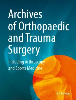 ARCHIVES OF ORTHOPAEDIC AND TRAUMA SURGERY journal cover