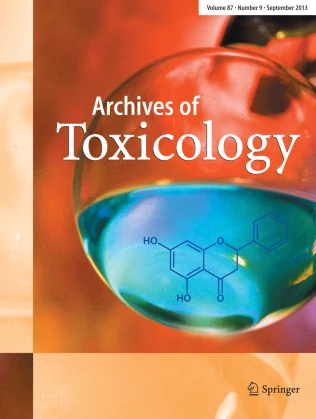 ARCHIVES OF TOXICOLOGY journal cover