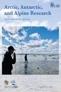 ARCTIC ANTARCTIC AND ALPINE RESEARCH 期刊封面