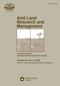 ARID LAND RESEARCH AND MANAGEMENT 期刊封面